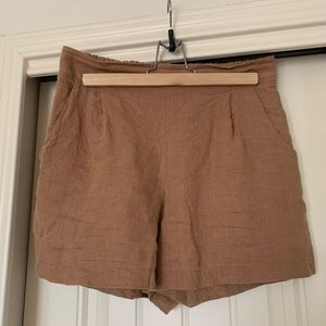 Whimsy + Row Valentina Linen Shorts